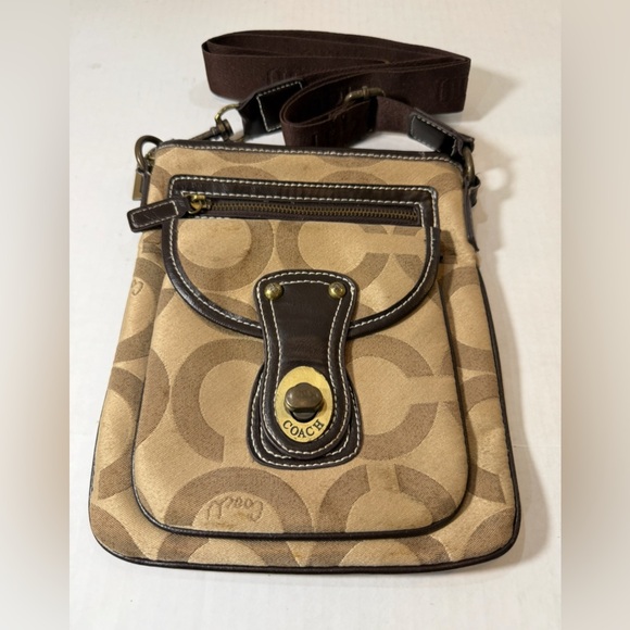 Coach Handbags - Coach Women's Signature Collection Swingpack Crossbody Messenger Bag.